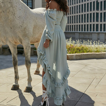 Boho Ruffle Two-Piece Set | Women's Fashion | Effortless Romance